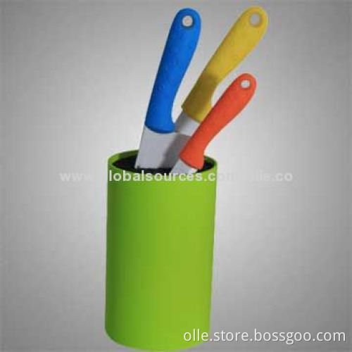 Ceramic Knife Set with PP Universal Block
